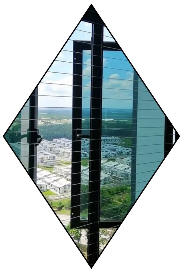 Window Invisible Grills