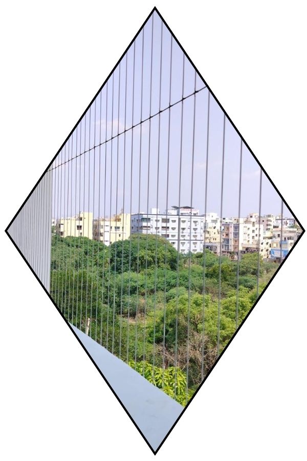 Balcony Invisible Grills